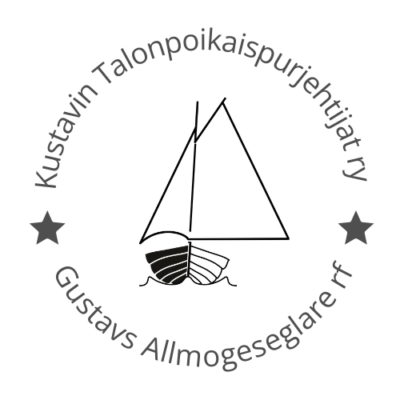 2024 01 21 Logo Kustavin Talonpoikaispurjehtijat ry Gustavs Allmogeseglare rf